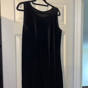 Velvet Little Black Dress